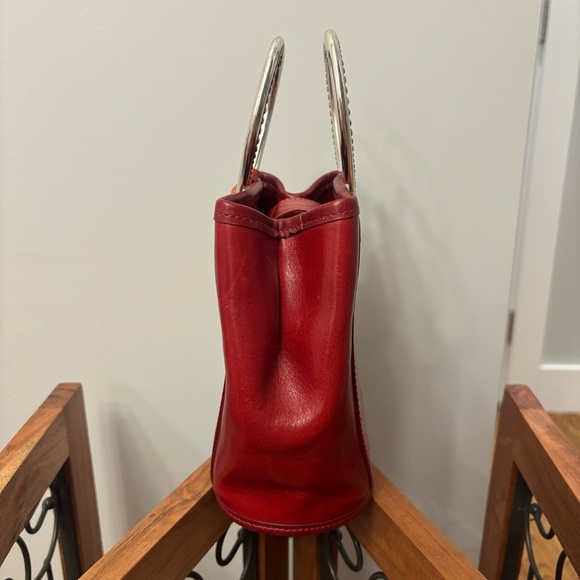 Brighton Vintage Heart Shaped Handles Mini Bucket Bag - Picture 5 of 8